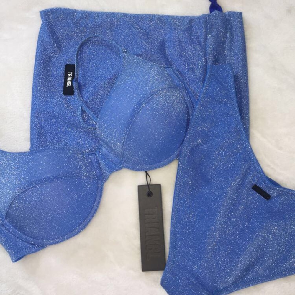 Triangl Romy Marina Sparkle S++, M